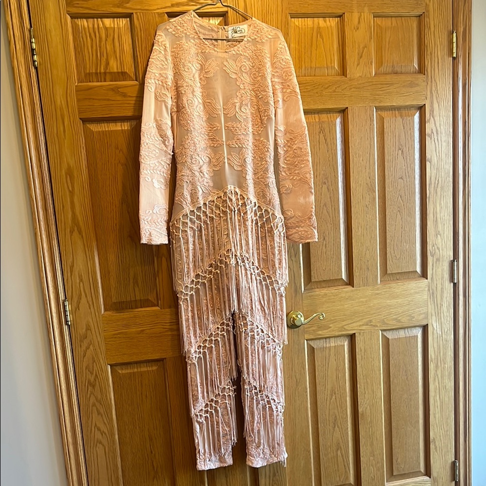 Lace & Fringe Romper